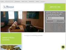 Tablet Screenshot of miramarapartmenthomes.com